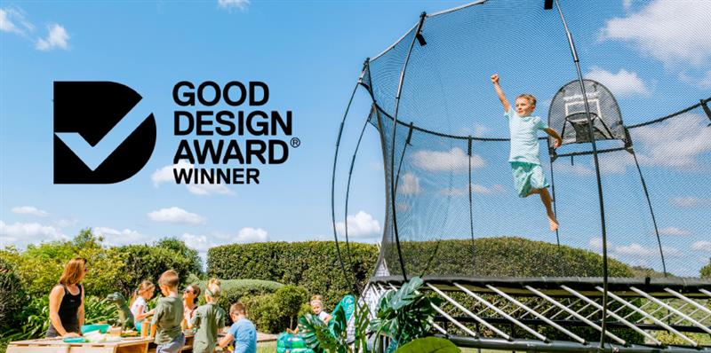 Springfree Trampoline Wins 2024 Good Design Award for Excellence in Innovation