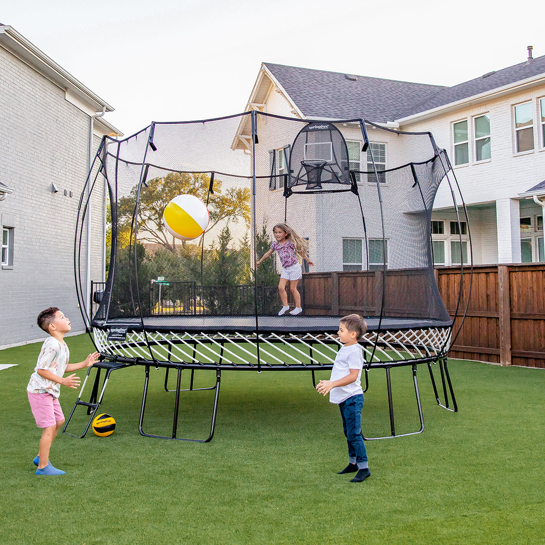 Jumbo Round Trampoline